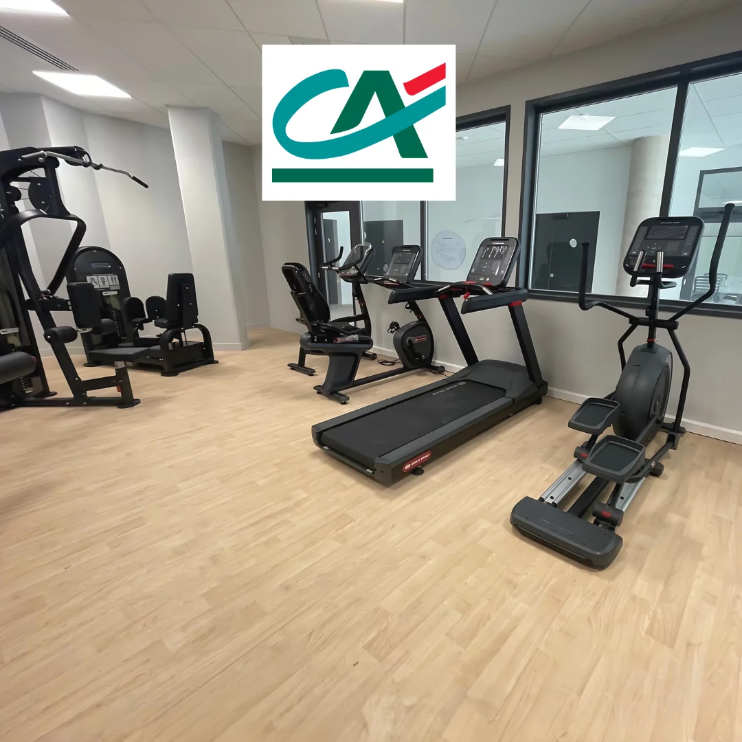 Salle de sport Crédit Agricole