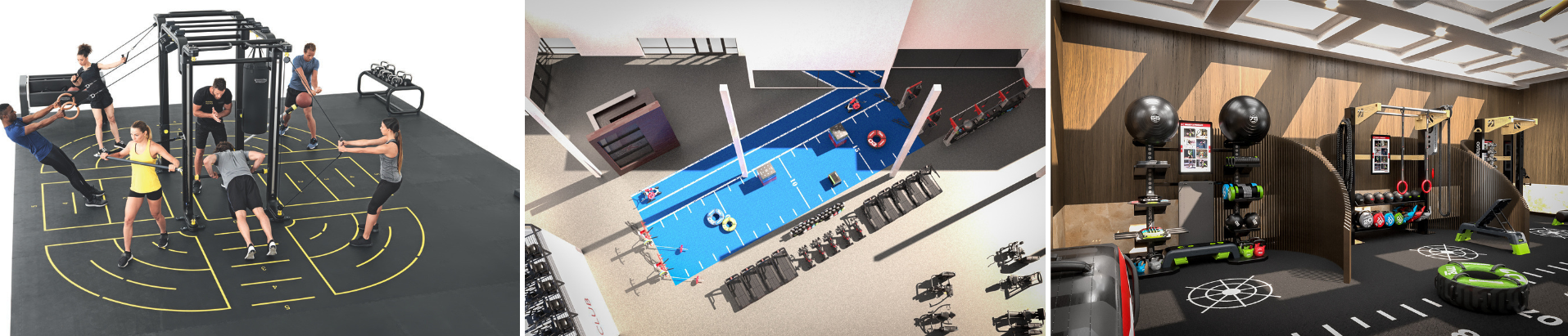 Conception de salles de sport