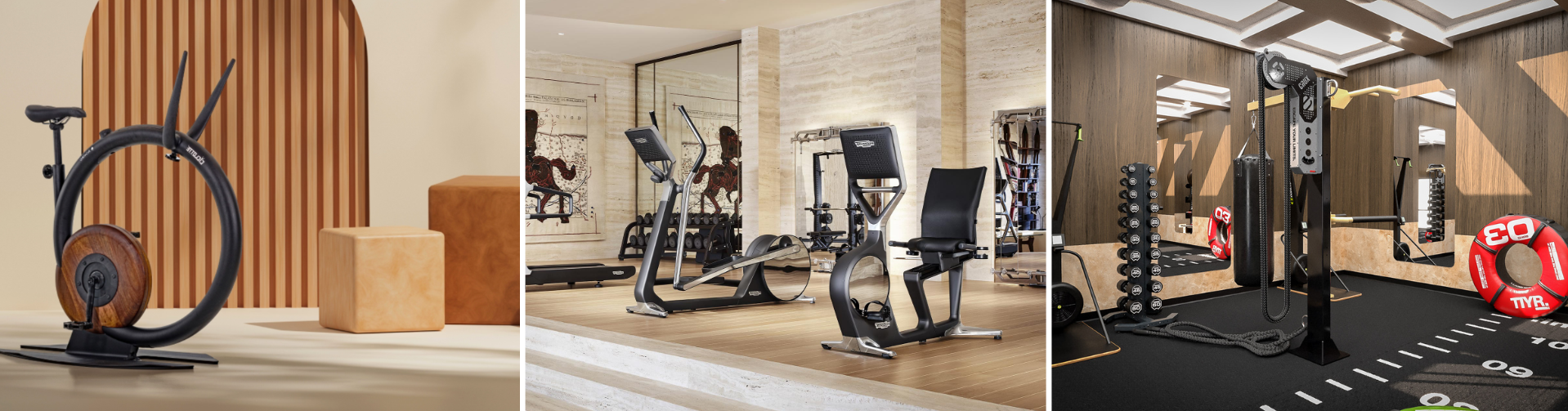 Salle de sport sur mesure _ comment combiner luxe, confort et performance