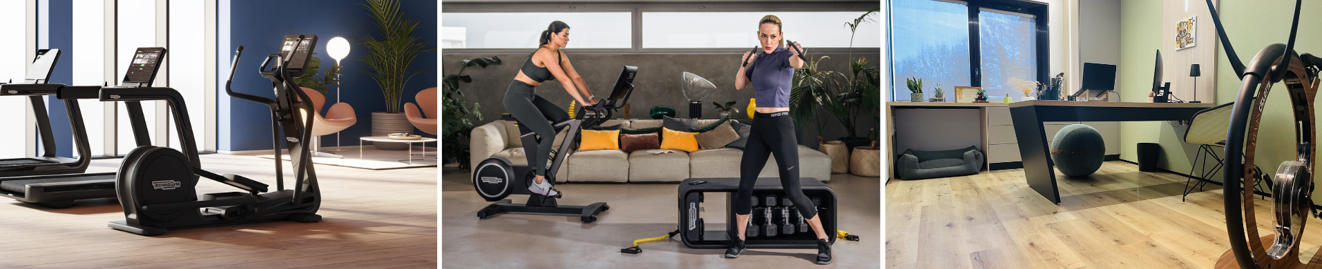 Équipement de salle de sport en entreprise 