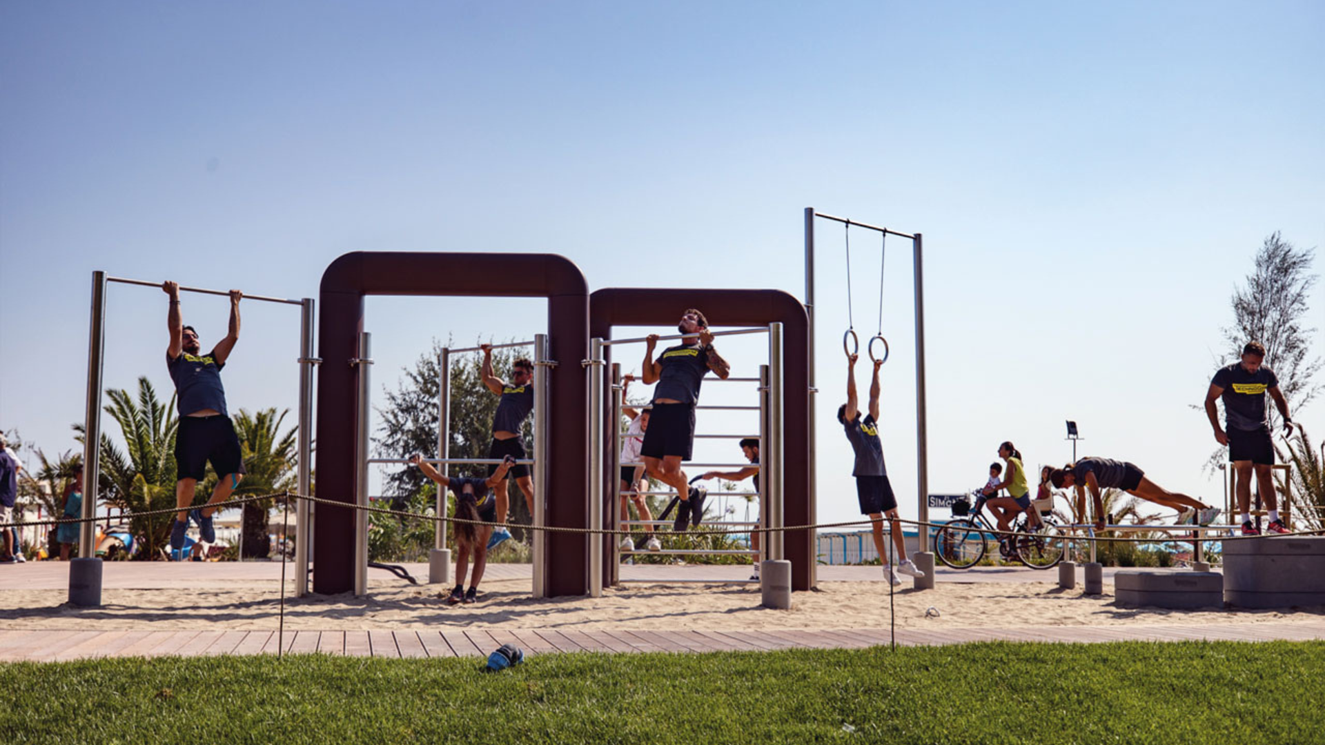 Fitness outdoor _ Comment concevoir un espace sportif extérieur durable